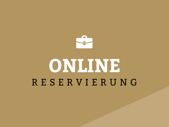 Online Reservierung